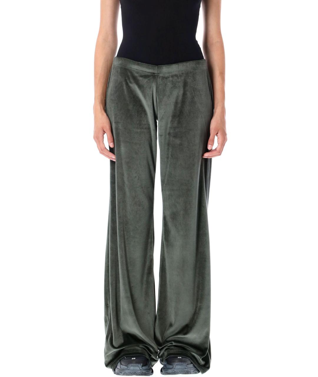 BALENCIAGA Хаки брюки широкие, фото 4