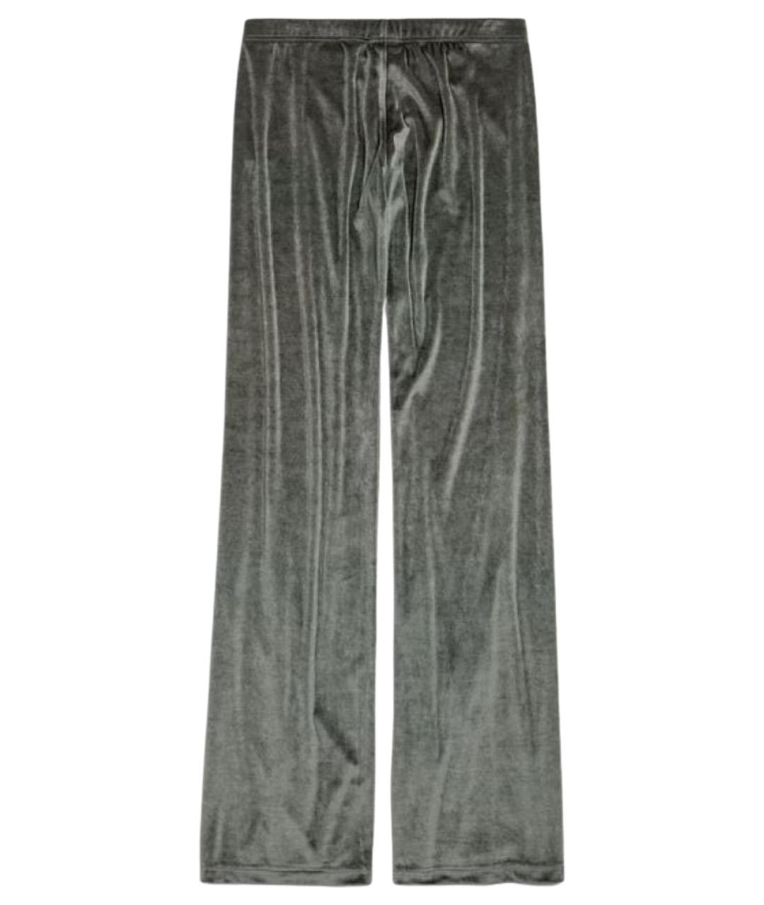 BALENCIAGA Хаки брюки широкие, фото 1