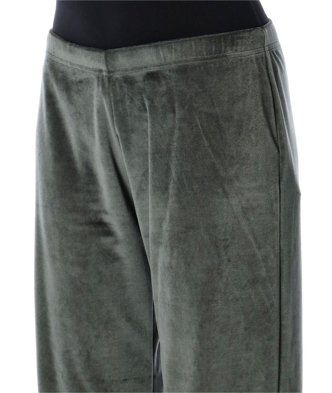 BALENCIAGA Хаки брюки широкие, фото 3