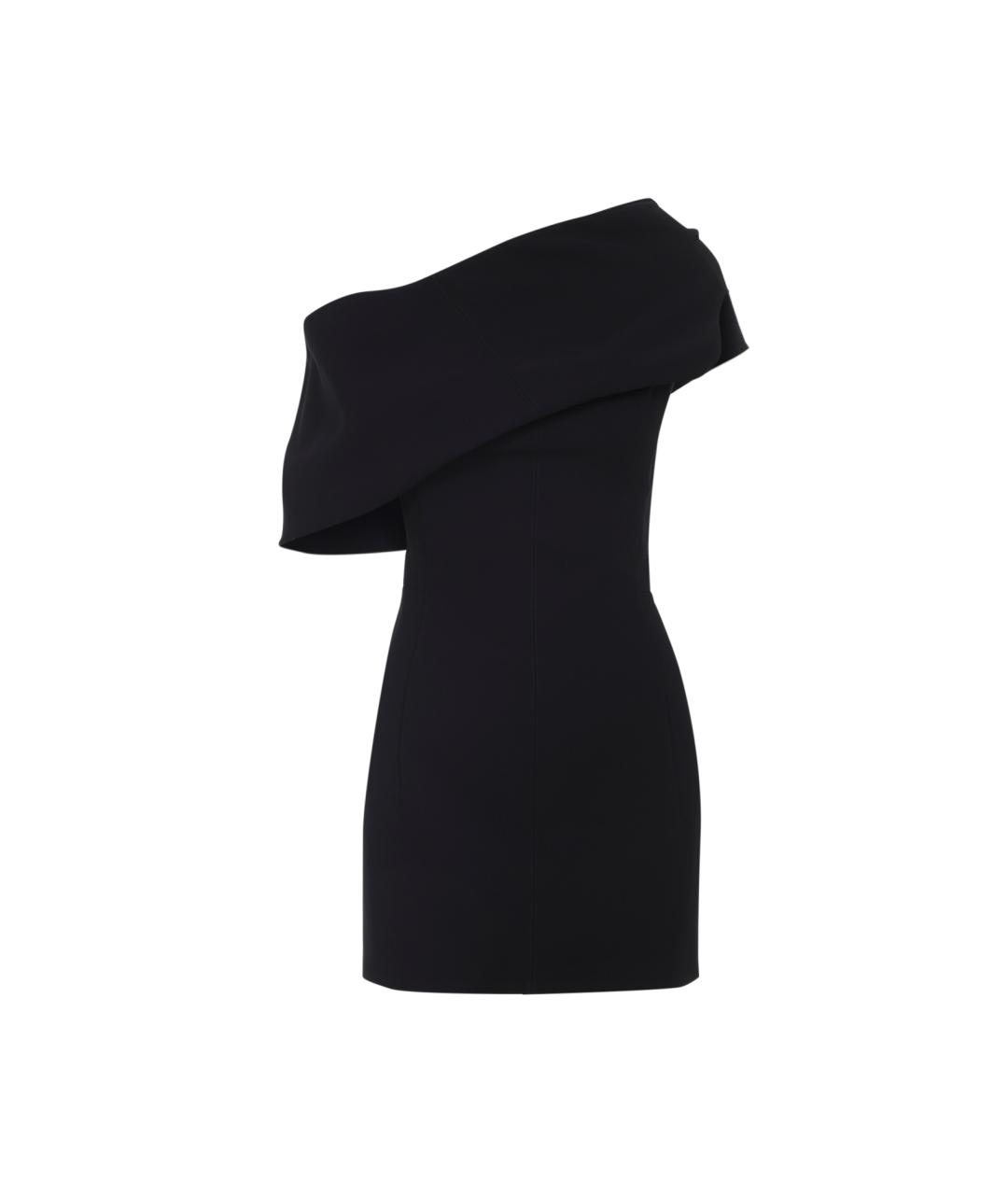JACQUEMUS Черное полиэстеровое коктейльное платье, фото 1