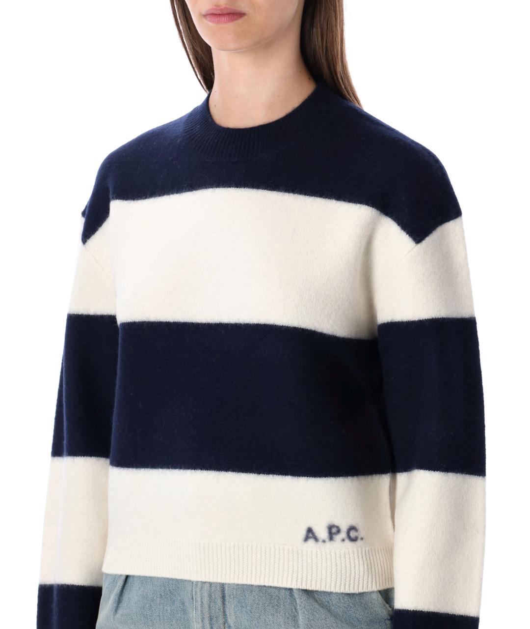 A.P.C. Мульти шерстяной джемпер / свитер, фото 4
