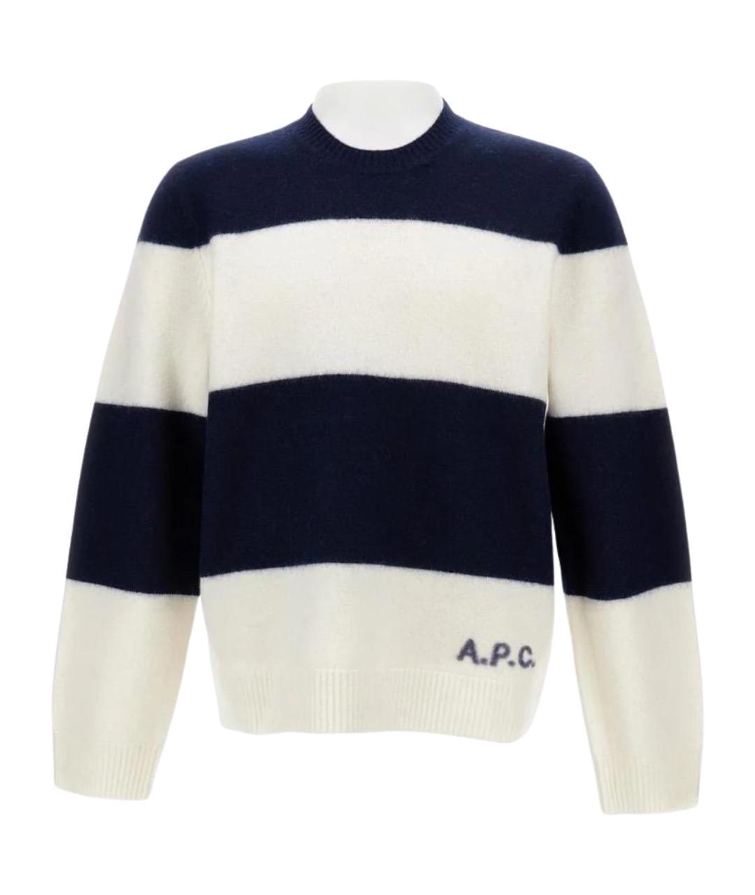A.P.C. Мульти шерстяной джемпер / свитер, фото 1