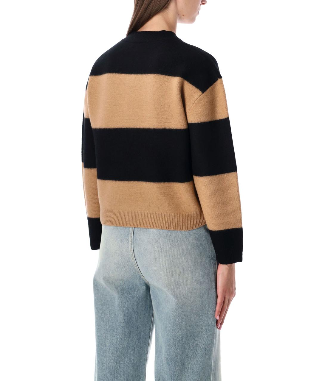 A.P.C. Бежевый шерстяной джемпер / свитер, фото 2