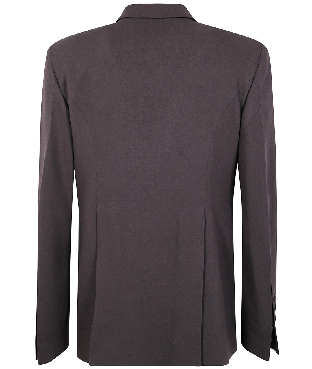 RICK OWENS Коричневый шерстяной пиджак, фото 2