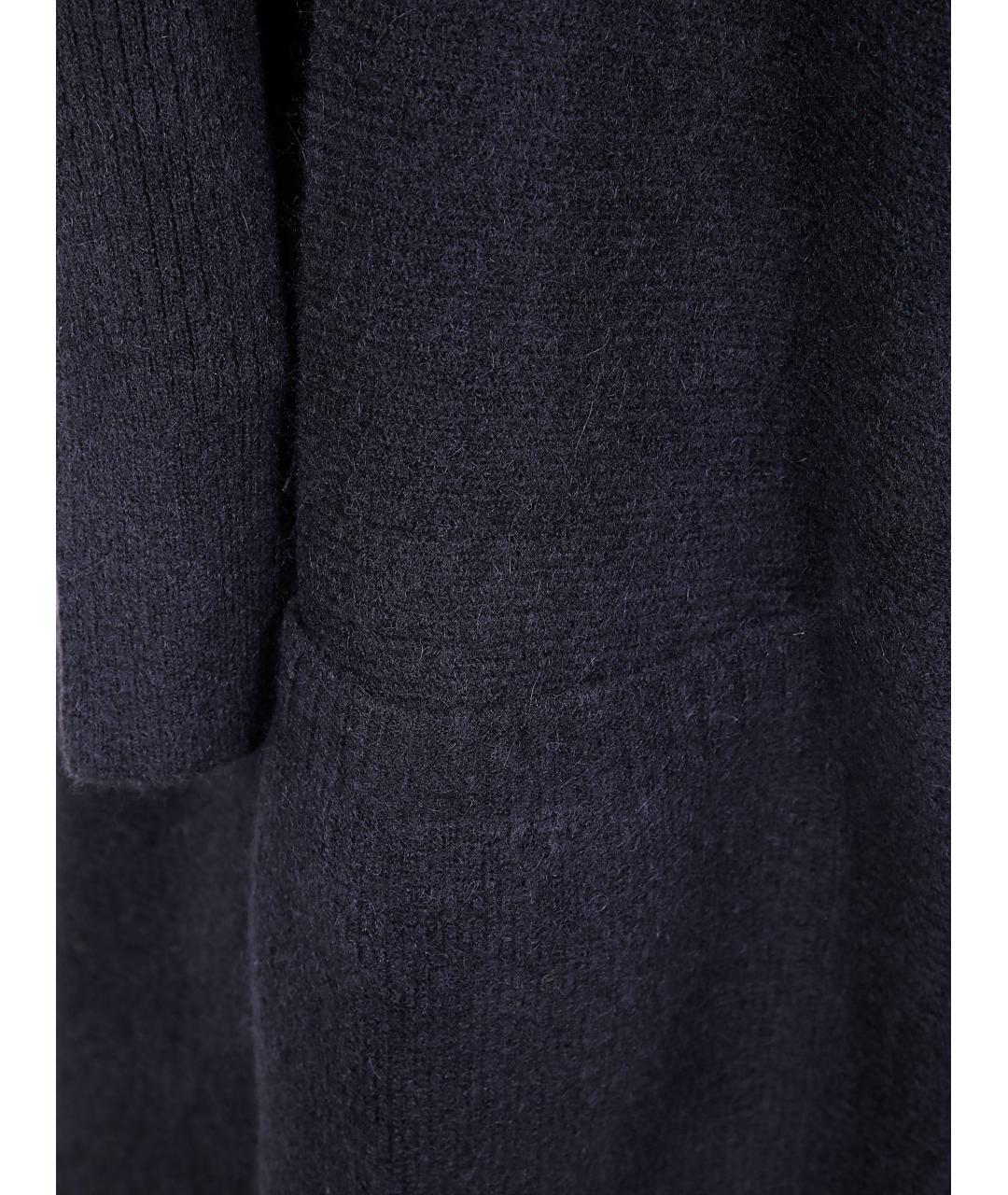 RICK OWENS Черный шерстяной кардиган, фото 3