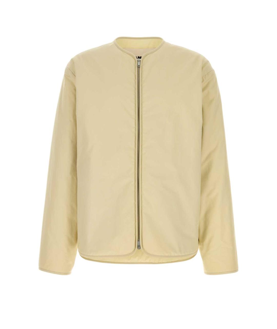 JIL SANDER Желтая полиэстеровая куртка, фото 1