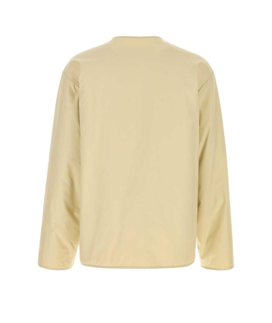 JIL SANDER Желтая полиэстеровая куртка, фото 3