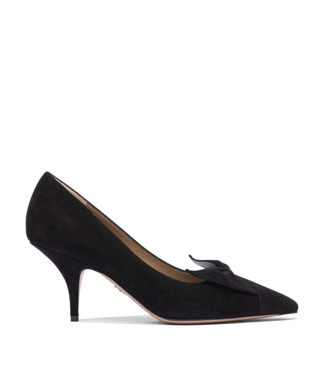 FERRAGAMO Черные кожаные туфли, фото 1