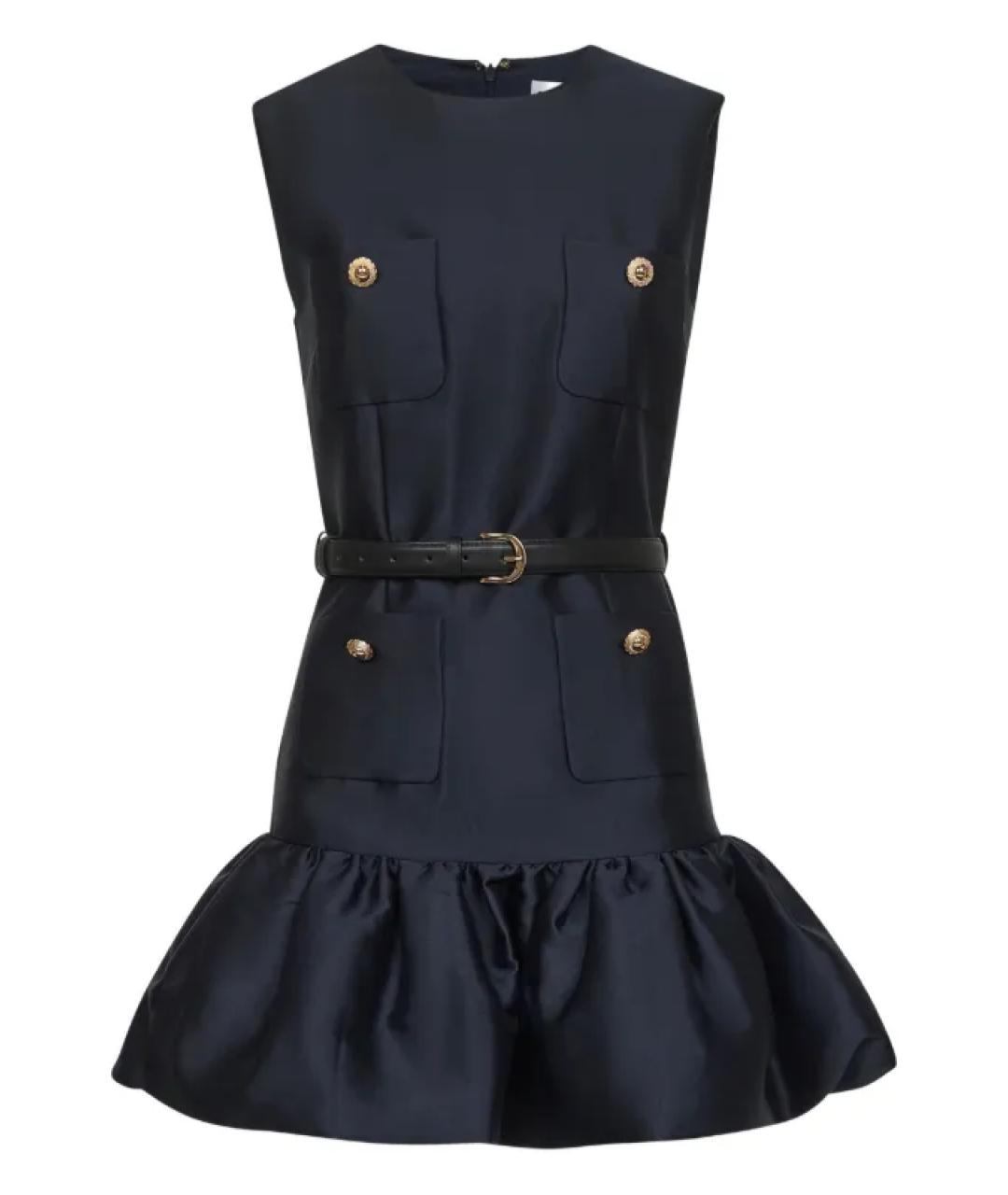 SELF-PORTRAIT Синее полиэстеровое повседневное платье, фото 1