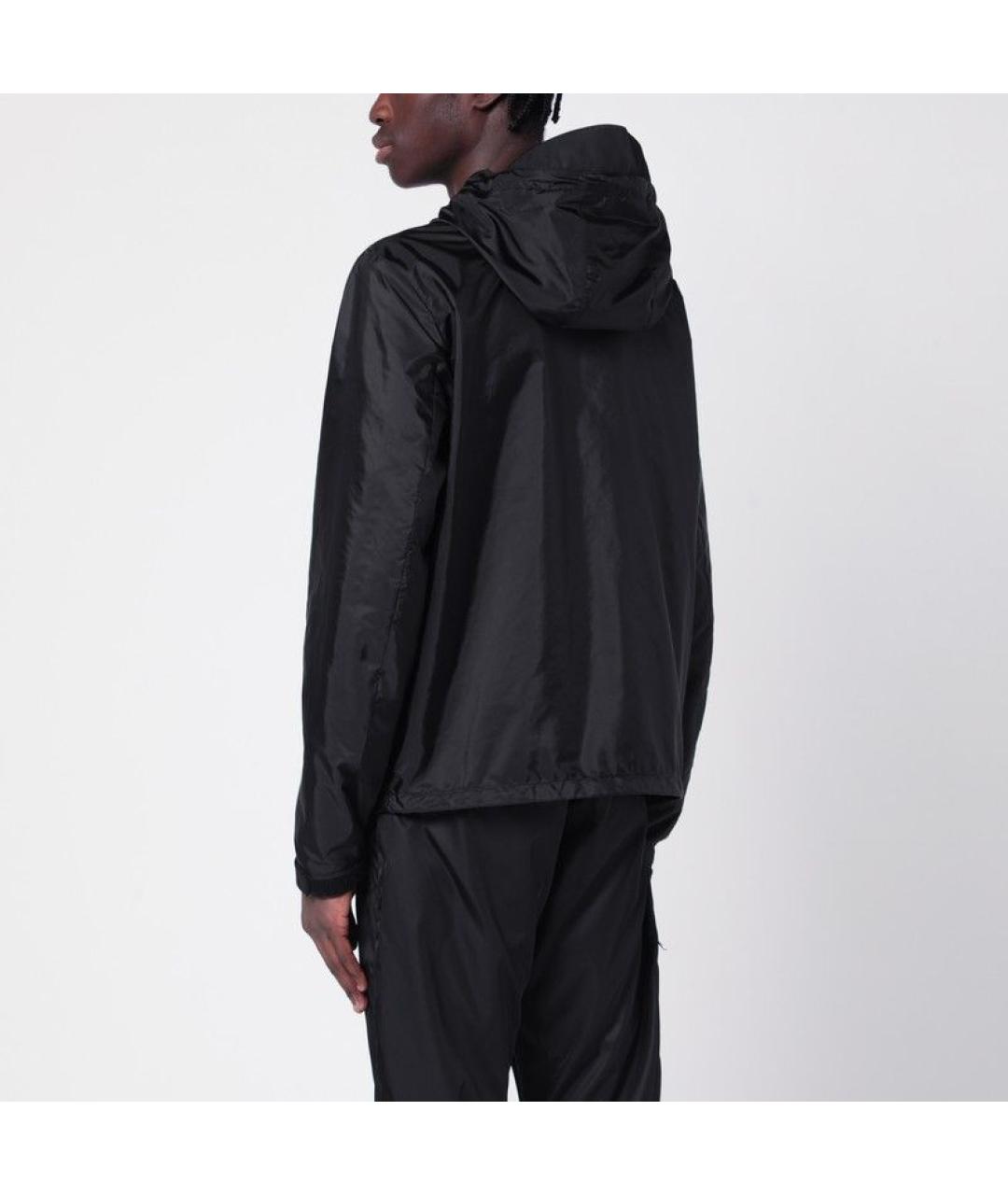 PRADA Черная полиамидовая куртка, фото 3