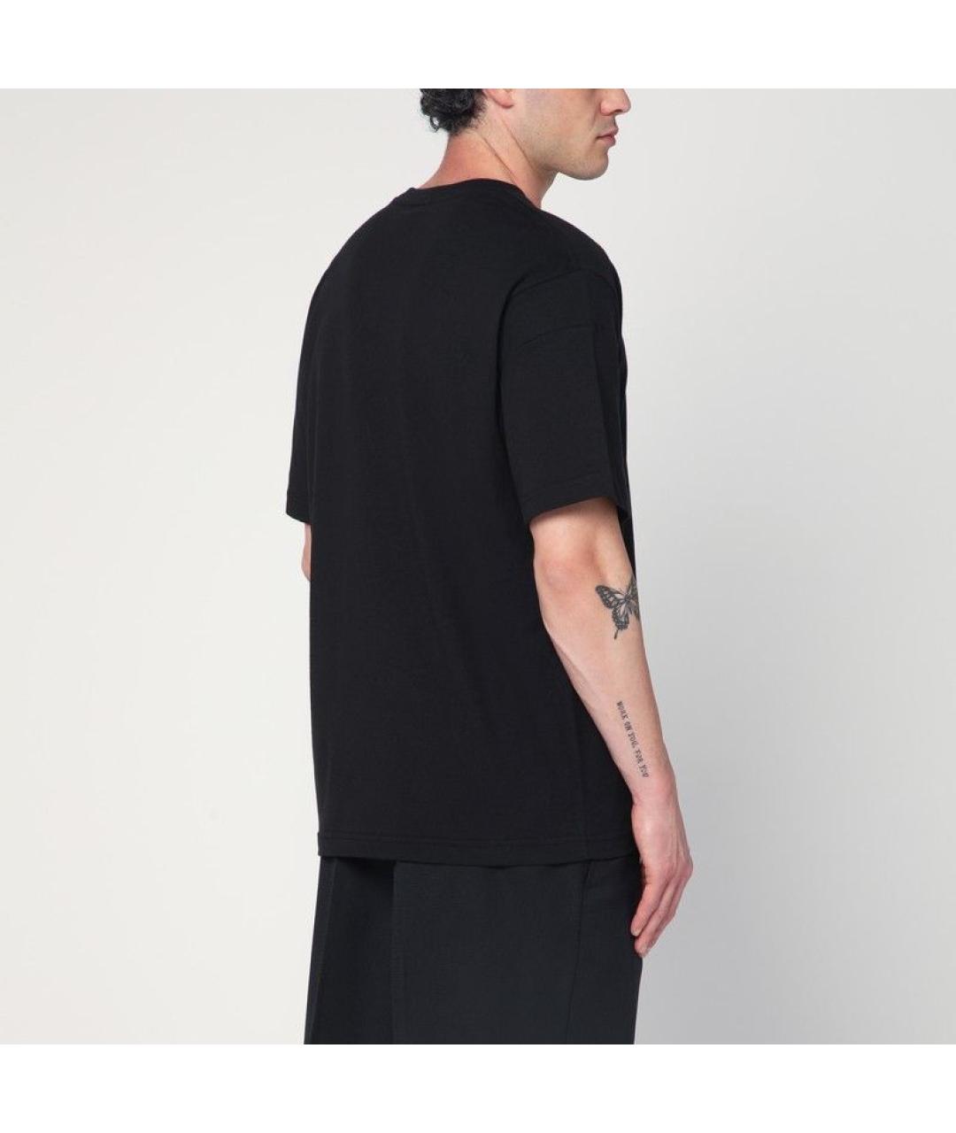 KENZO Черная хлопковая футболка, фото 2