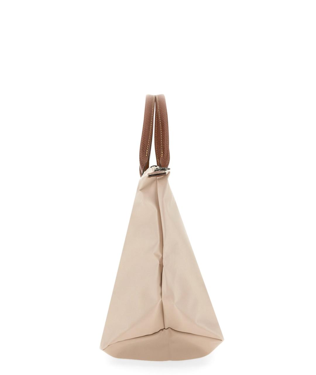 LONGCHAMP Белая синтетическая сумка тоут, фото 3