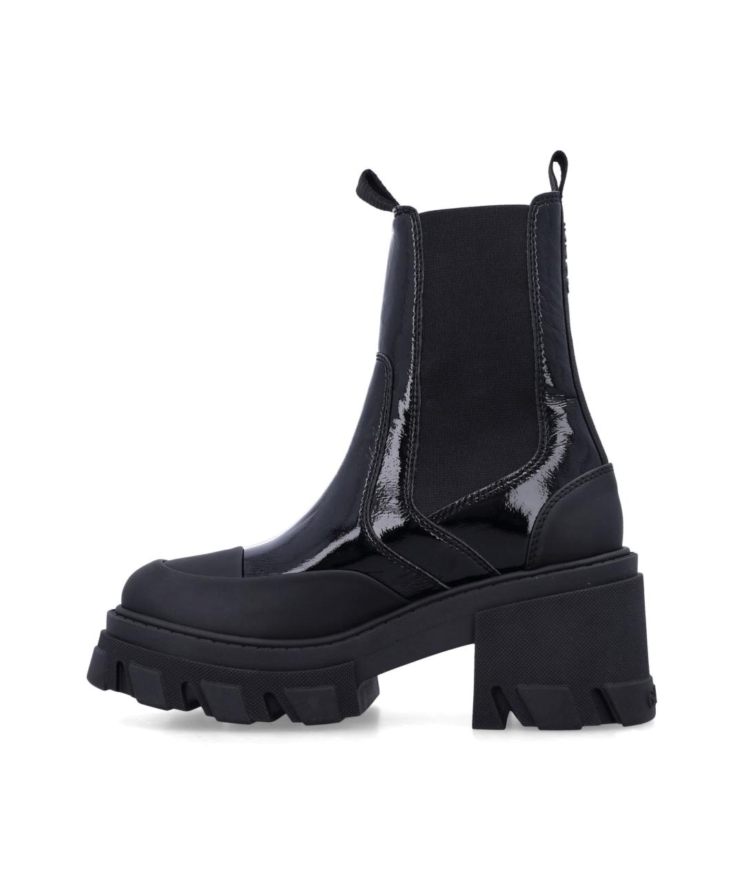 GANNI Черные ботинки, фото 3