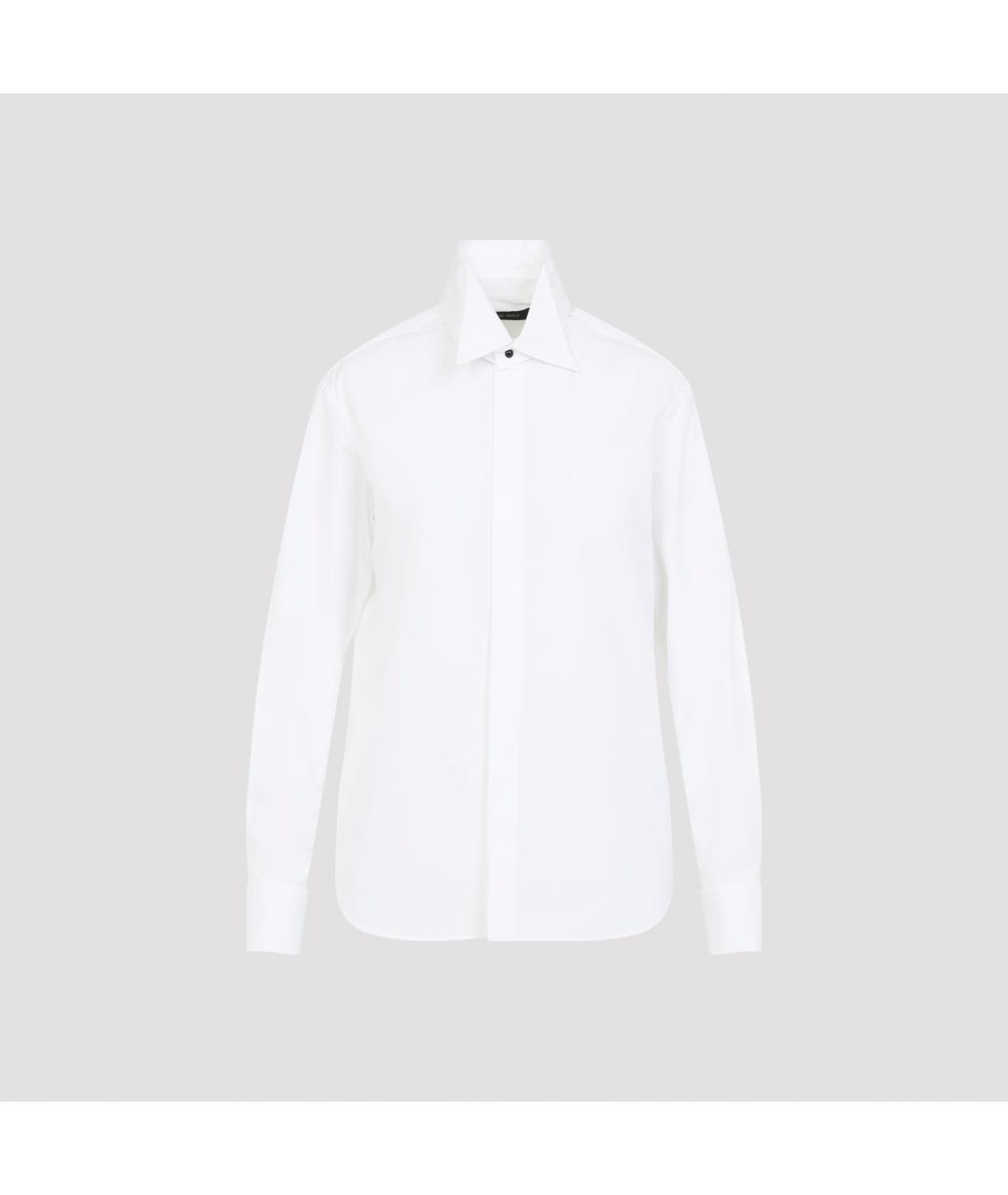 PHOEBE PHILO Белая хлопковая рубашка, фото 2