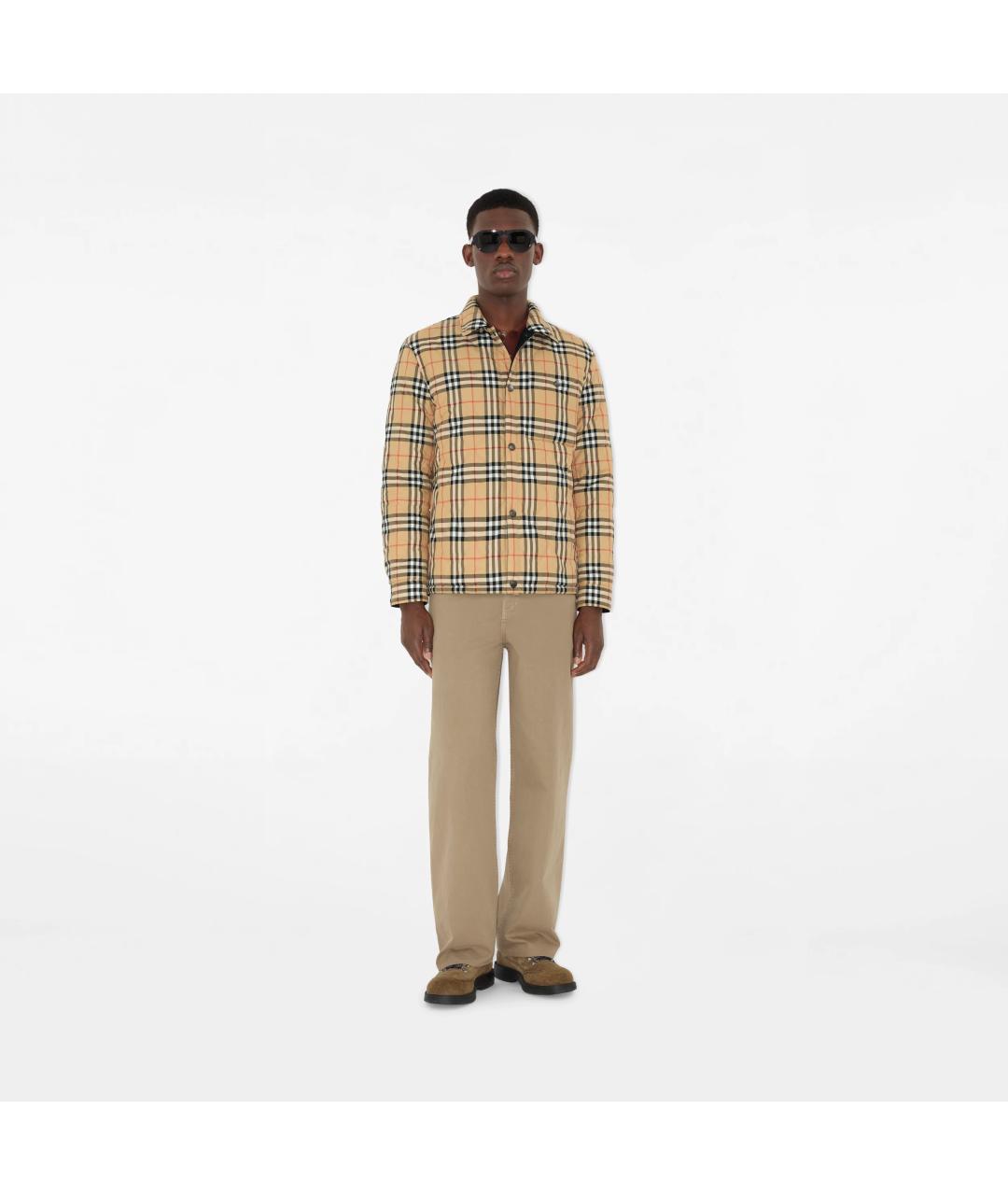 BURBERRY Мульти полиамидовая куртка, фото 8