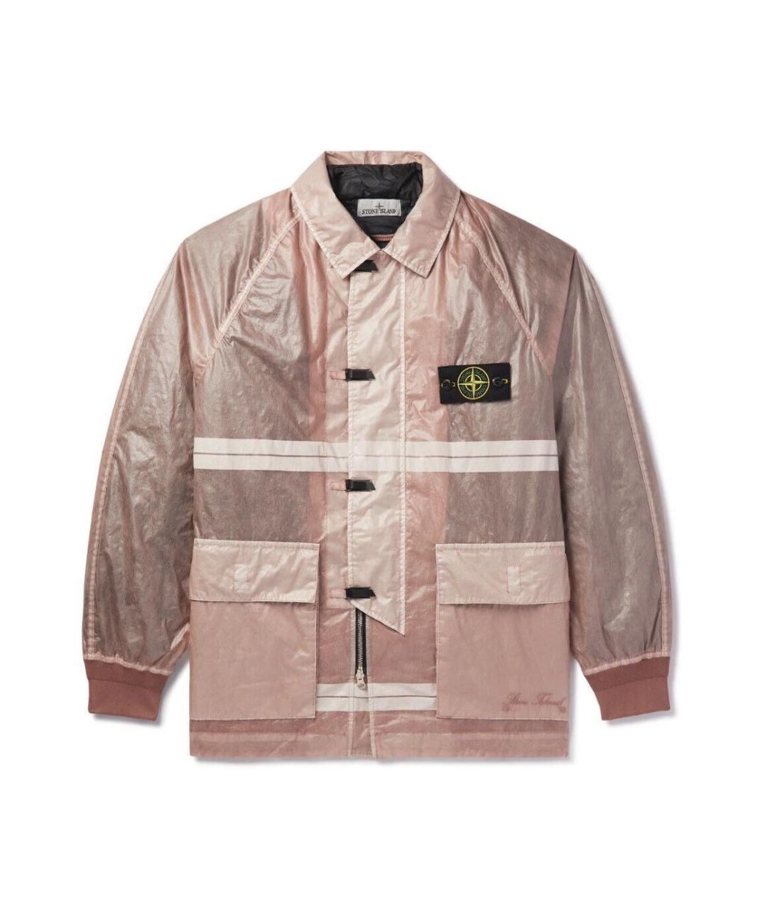 STONE ISLAND Розовая парка, фото 1