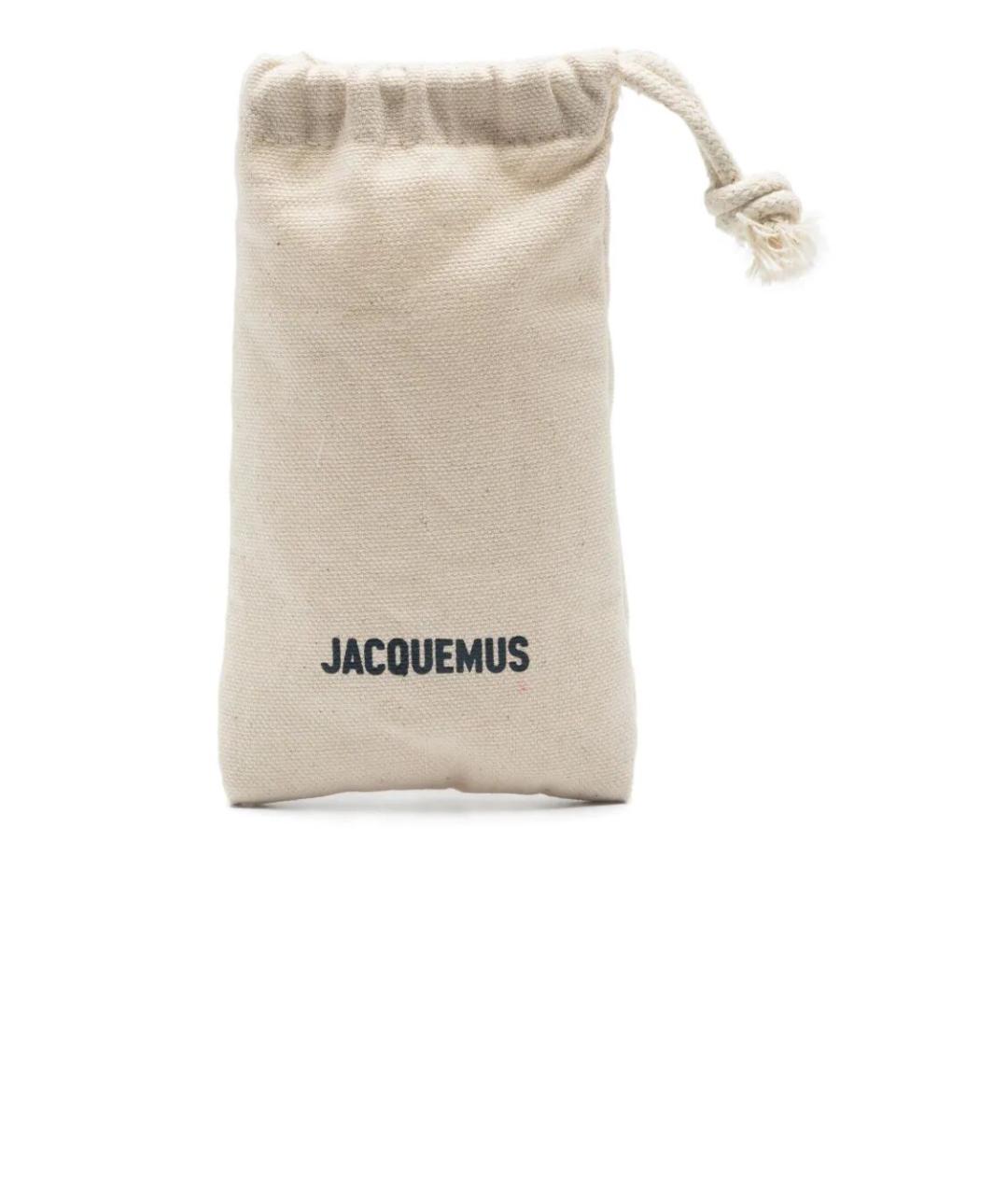 JACQUEMUS Зеленые солнцезащитные очки, фото 3