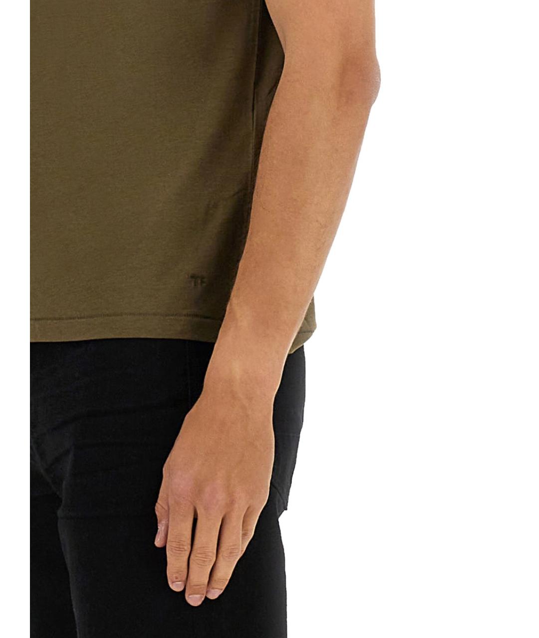 TOM FORD Зеленая футболка, фото 5