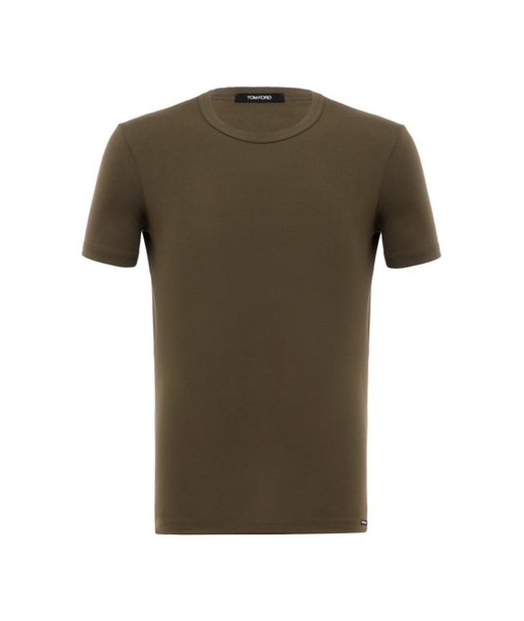 TOM FORD Зеленая футболка, фото 1