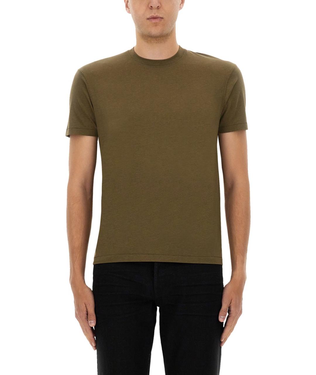 TOM FORD Зеленая футболка, фото 2