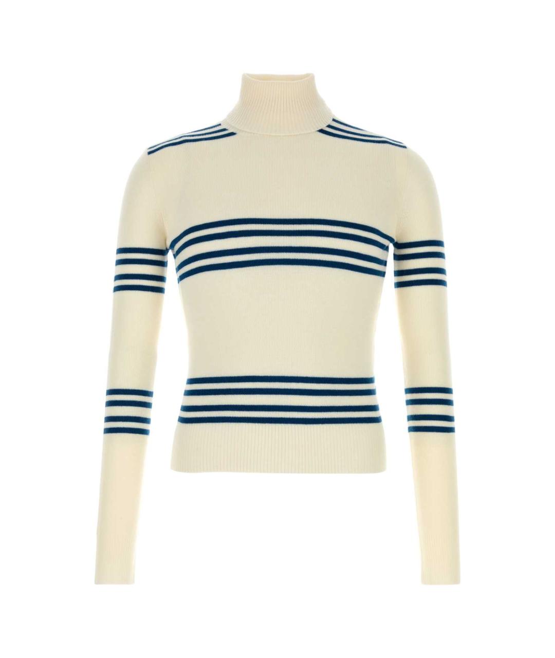 PRADA Бежевая шерстяная водолазка, фото 1