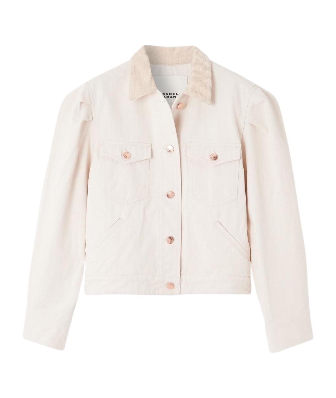 ISABEL MARANT Бежевая хлопковая куртка, фото 1