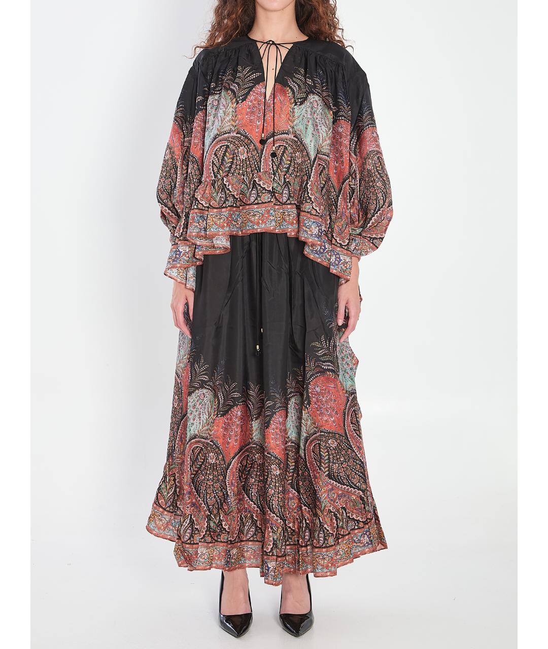 ZIMMERMANN Черная шелковая рубашка, фото 6