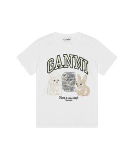 GANNI Футболка