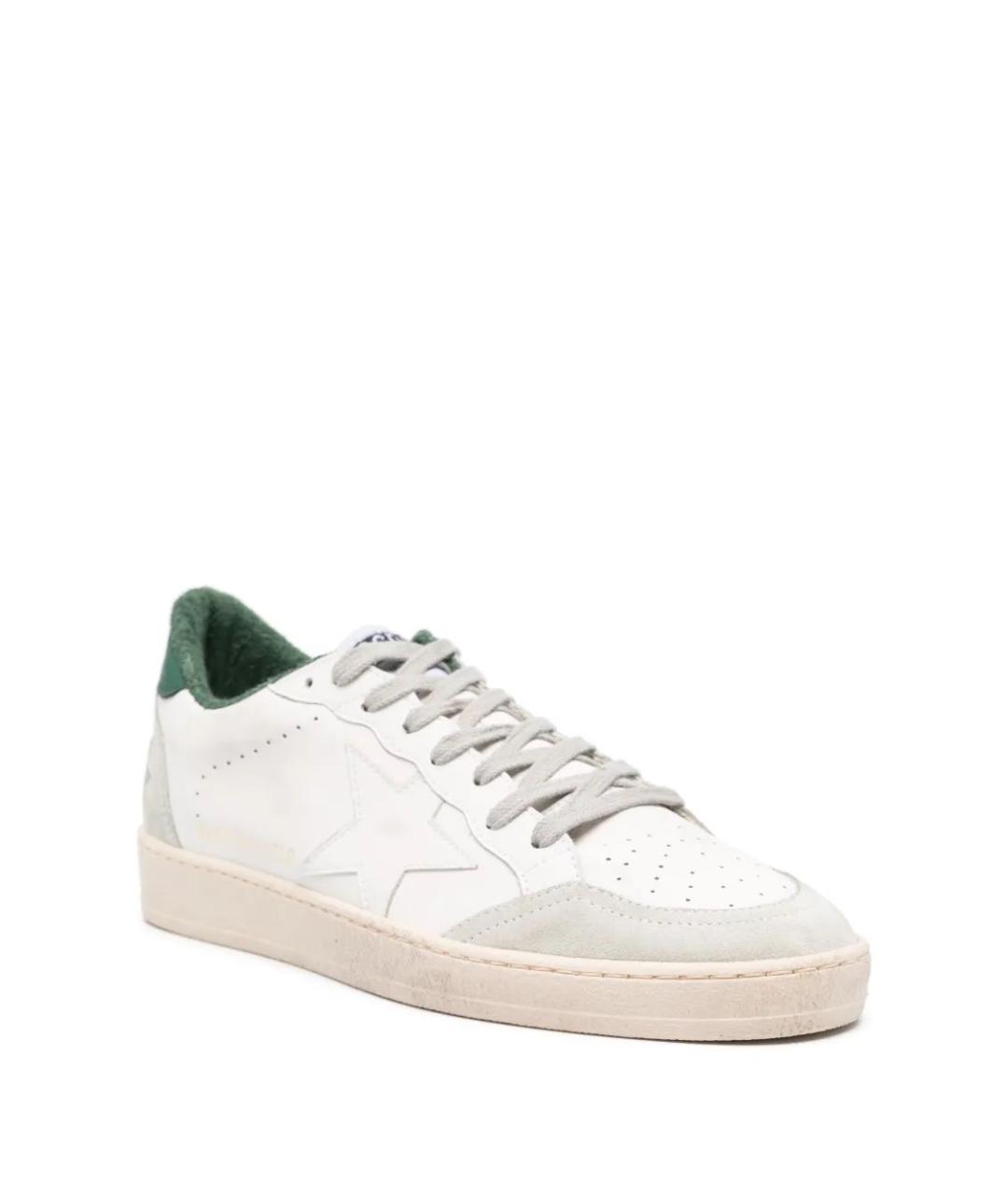 GOLDEN GOOSE DELUXE BRAND Белые низкие кроссовки / кеды, фото 2