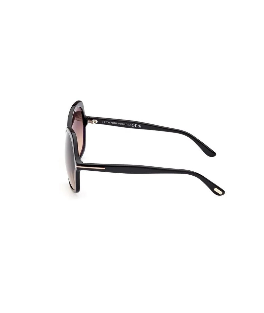 TOM FORD Черные солнцезащитные очки, фото 3