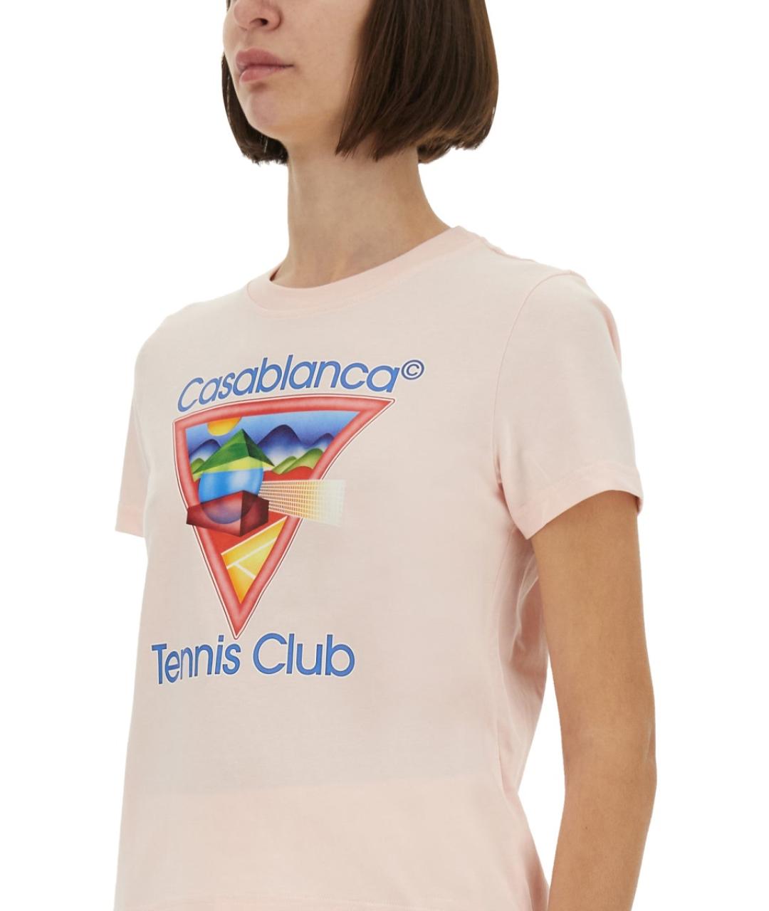 CASABLANCA Мульти хлопковая футболка, фото 3