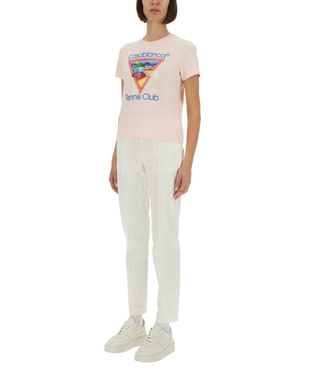 CASABLANCA Мульти хлопковая футболка, фото 5