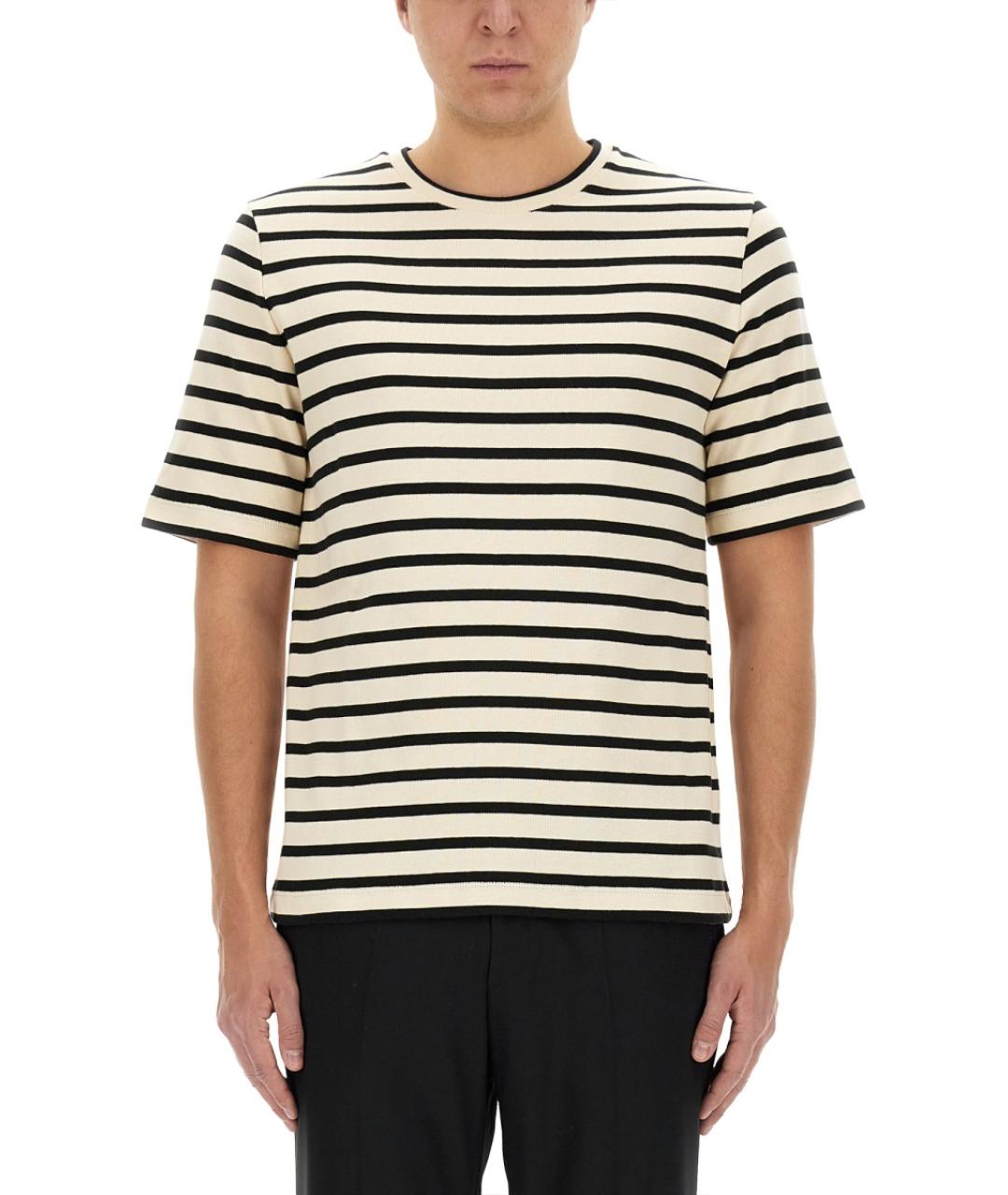 JIL SANDER Мульти хлопковая футболка, фото 2