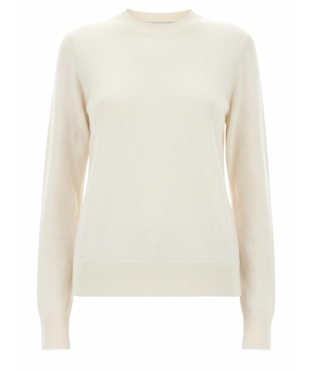 BURBERRY Белый кашемировый джемпер / свитер, фото 1