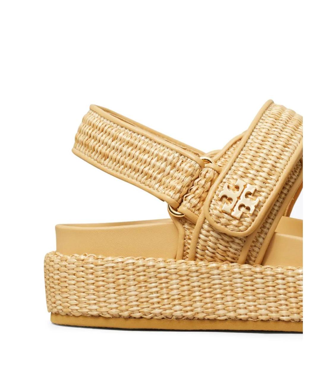 TORY BURCH Бежевые сандалии, фото 3