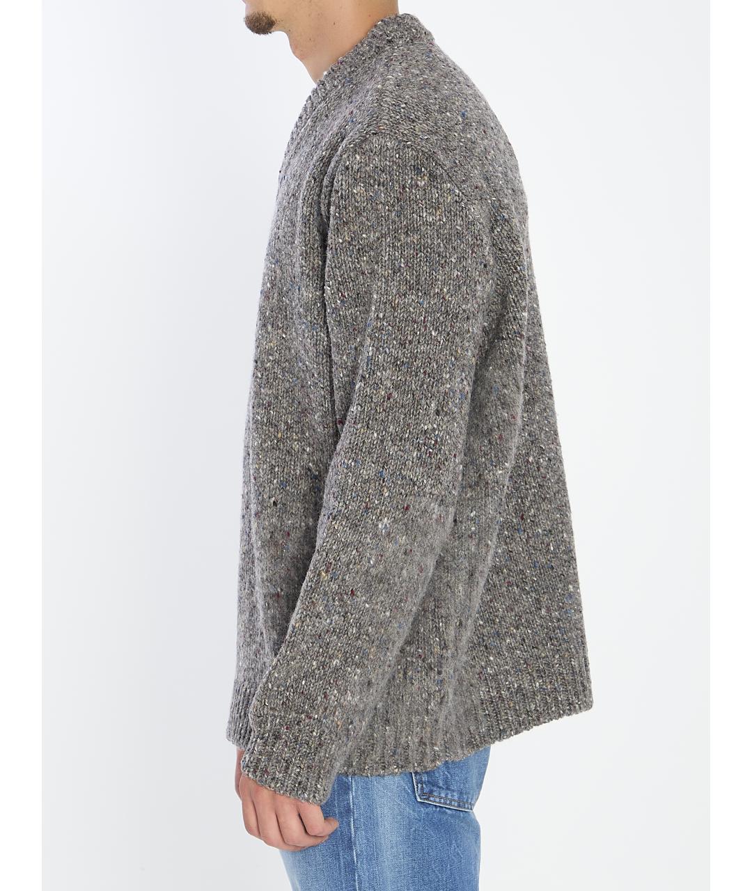 MAISON MARGIELA Серый шерстяной джемпер / свитер, фото 4