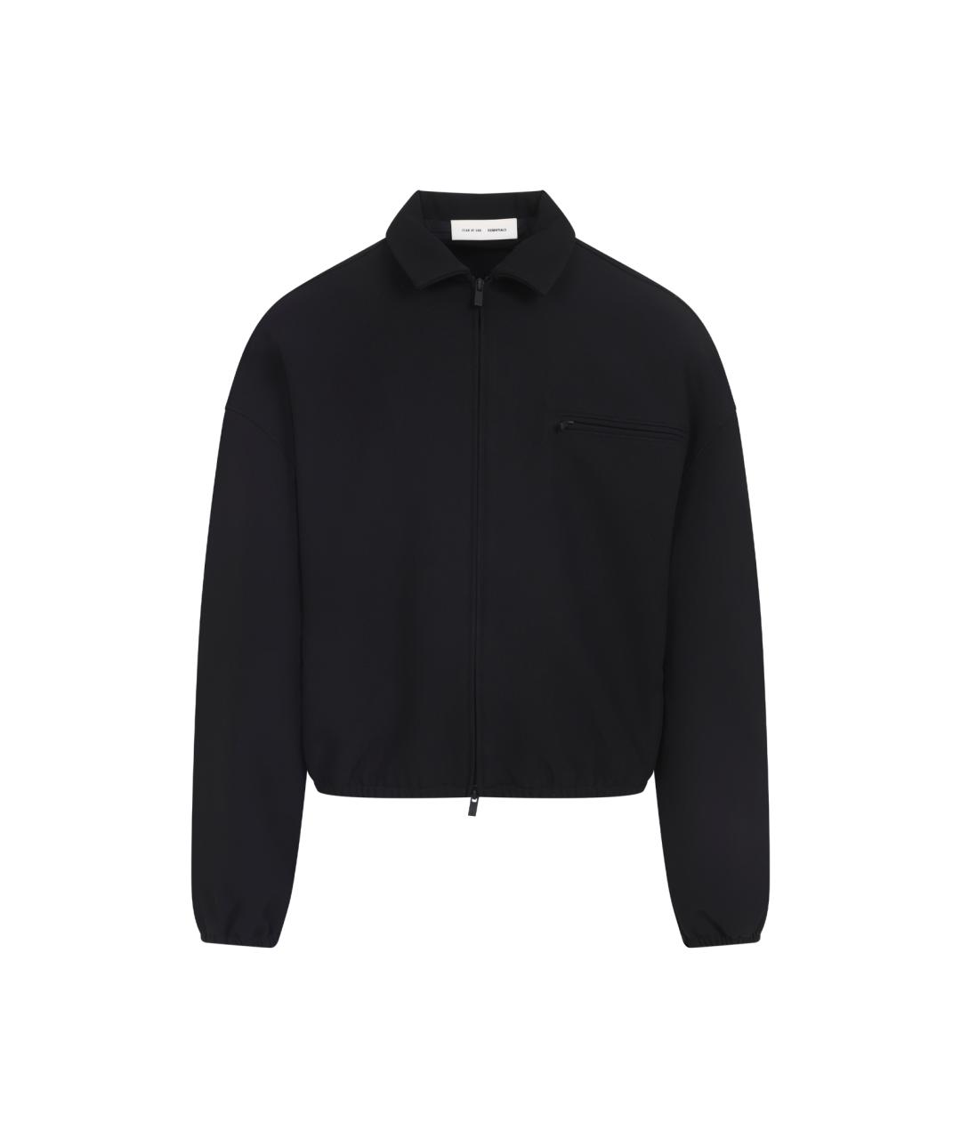 FEAR OF GOD ESSENTIALS Черная полиэстеровая куртка, фото 1