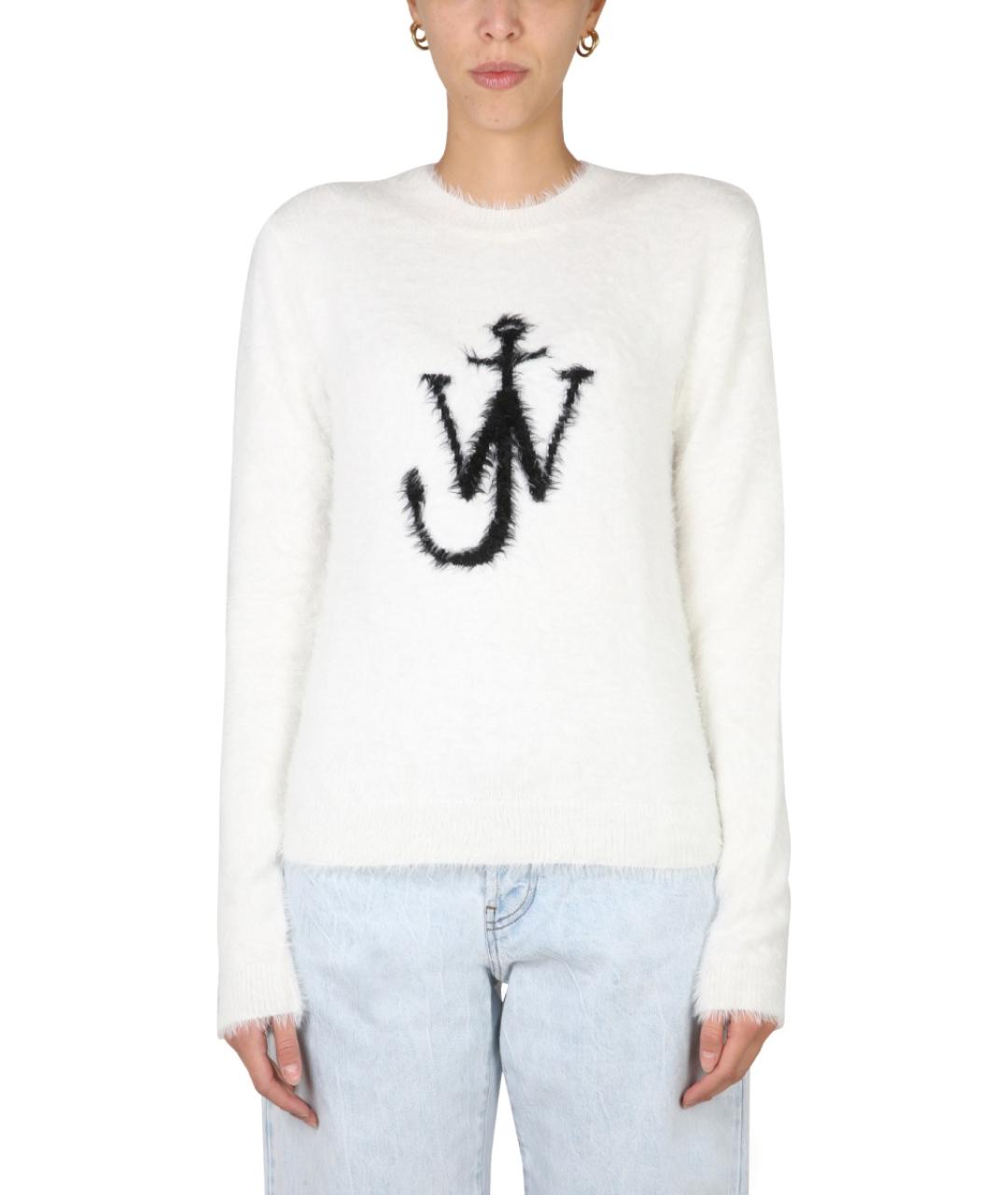 J.W.ANDERSON Белый хлопковый джемпер / свитер, фото 2