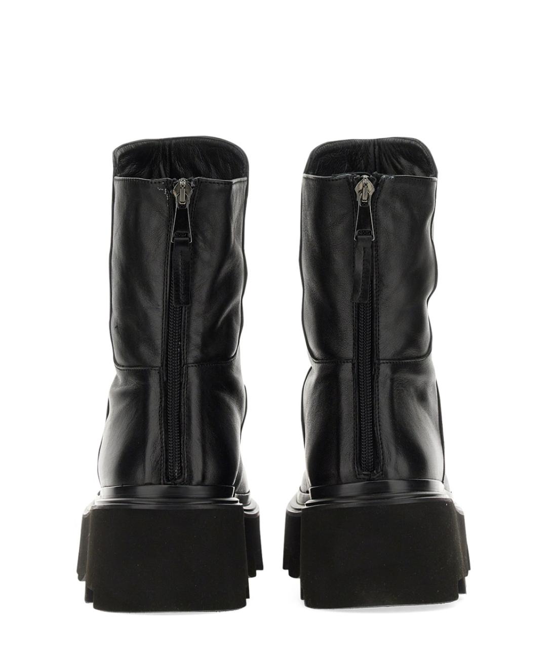 ELENA IACHI Черные кожаные ботинки, фото 3
