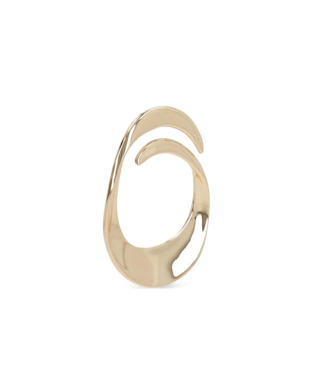 SELF-PORTRAIT Золотые металлические серьги, фото 3