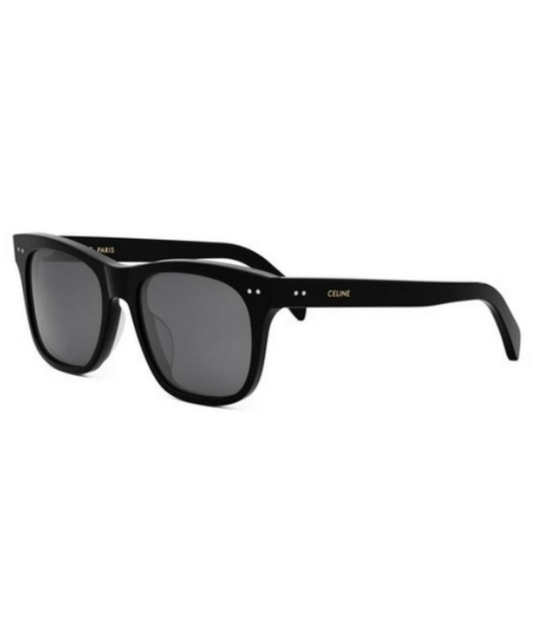 CELINE Черные пластиковые солнцезащитные очки, фото 1
