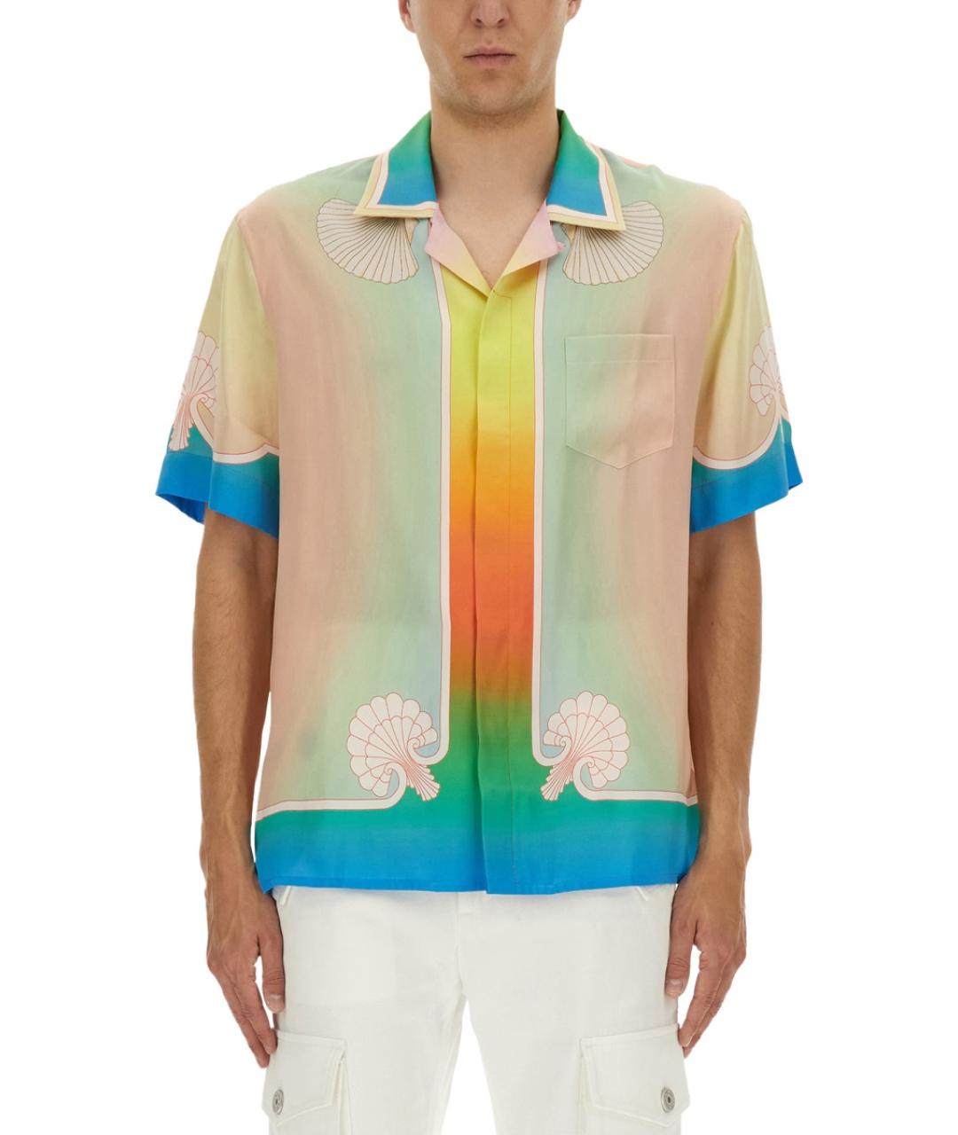 CASABLANCA Мульти шелковая кэжуал рубашка, фото 2