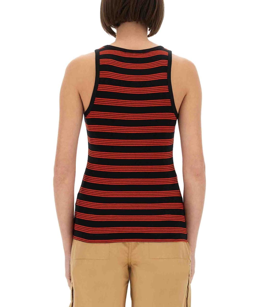 GANNI Мульти хлопковая футболка, фото 3