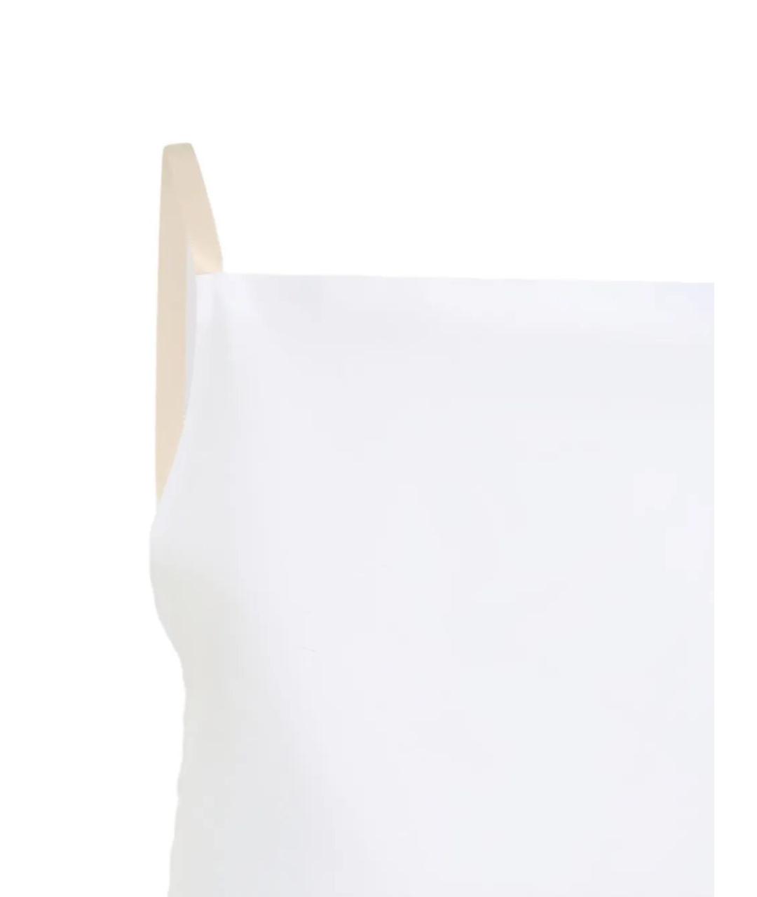 Carven Белая полиэстеровая майка, фото 3