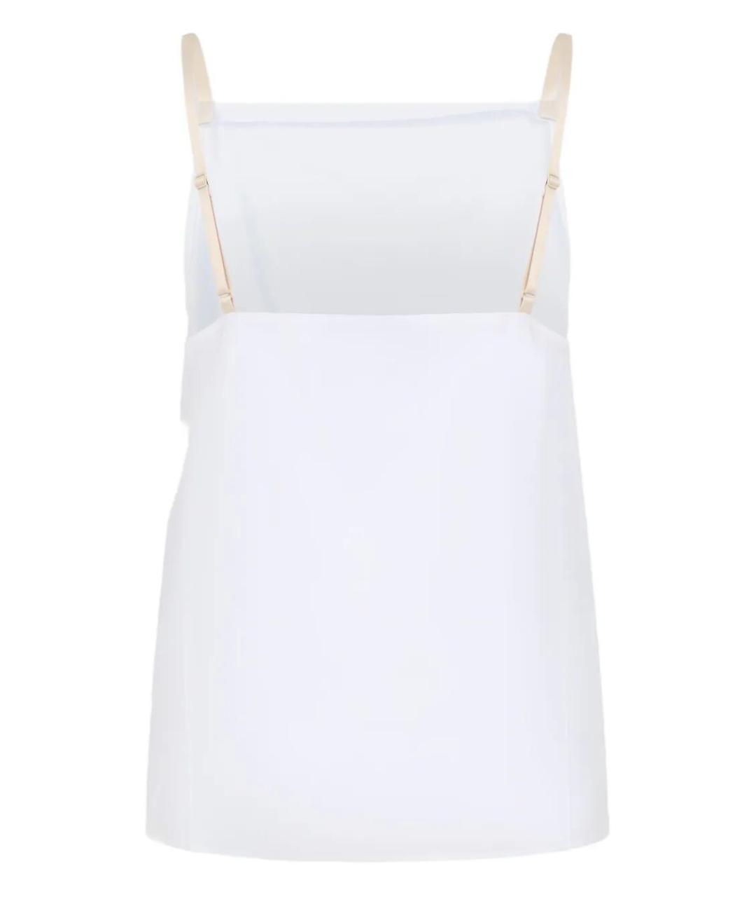 Carven Белая полиэстеровая майка, фото 2