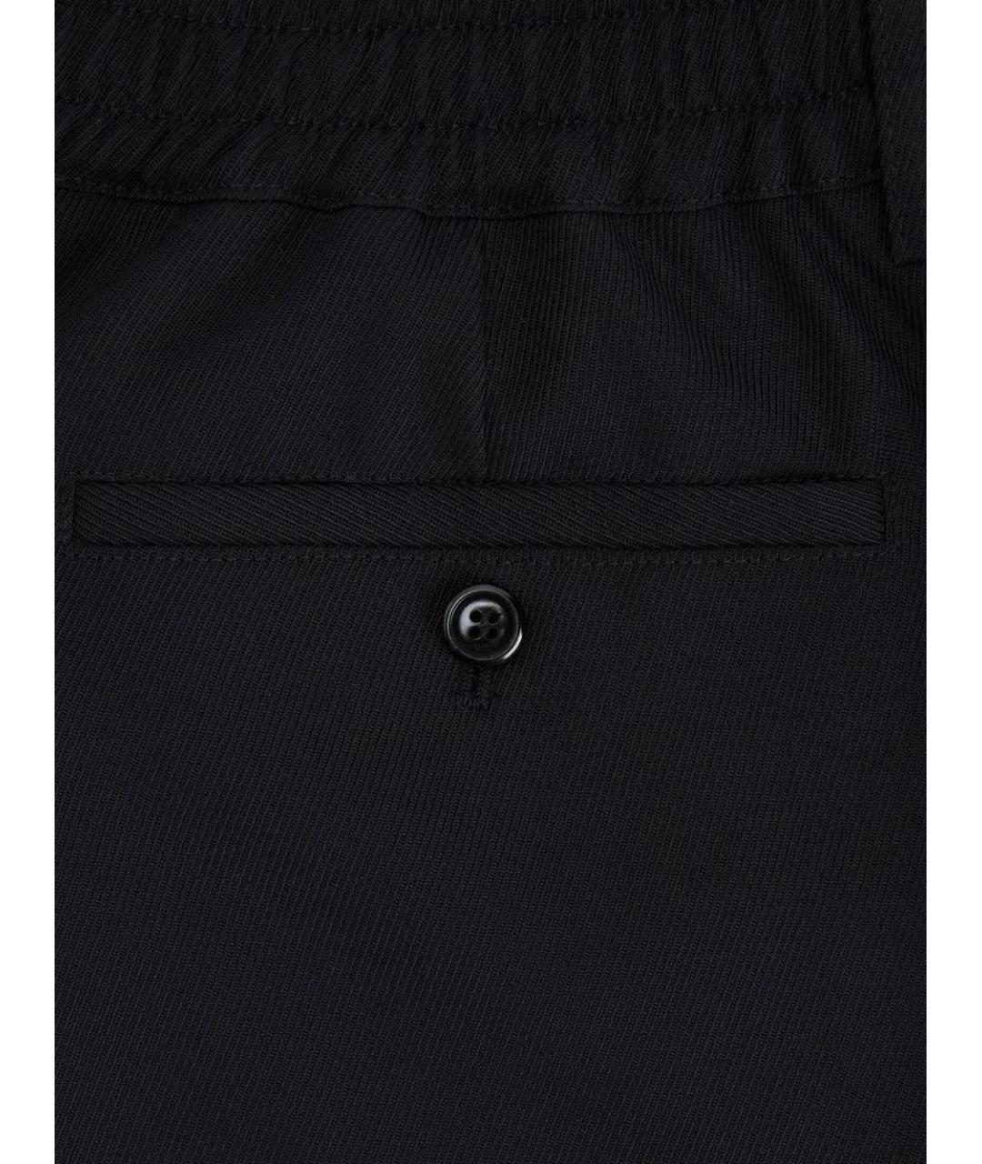 Ami Paris Черные шерстяные шорты, фото 4