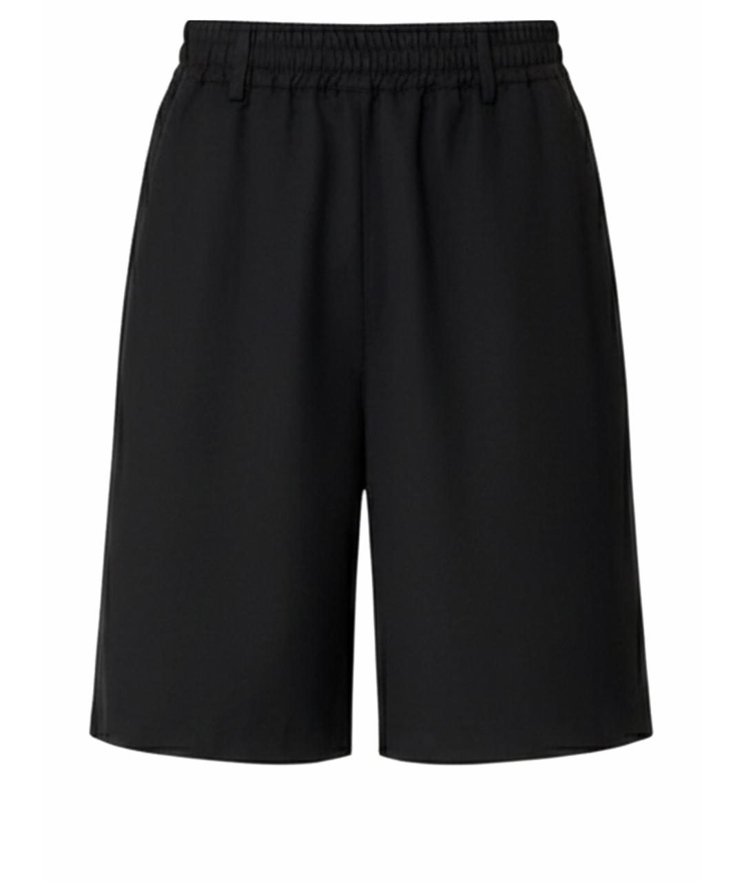 Ami Paris Черные шерстяные шорты, фото 1