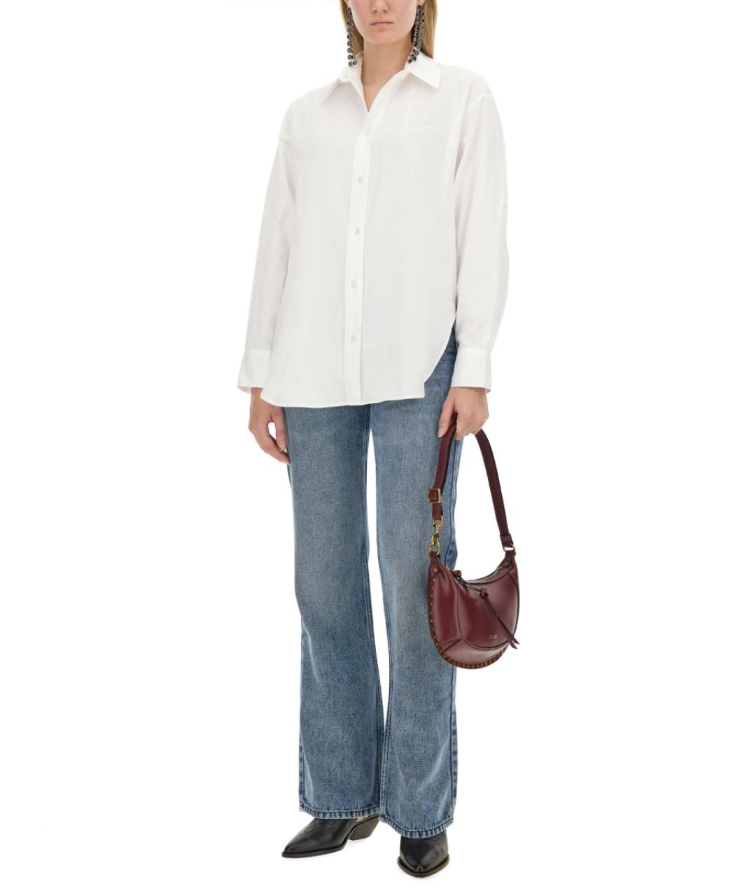 ISABEL MARANT Белая хлопковая рубашка, фото 3