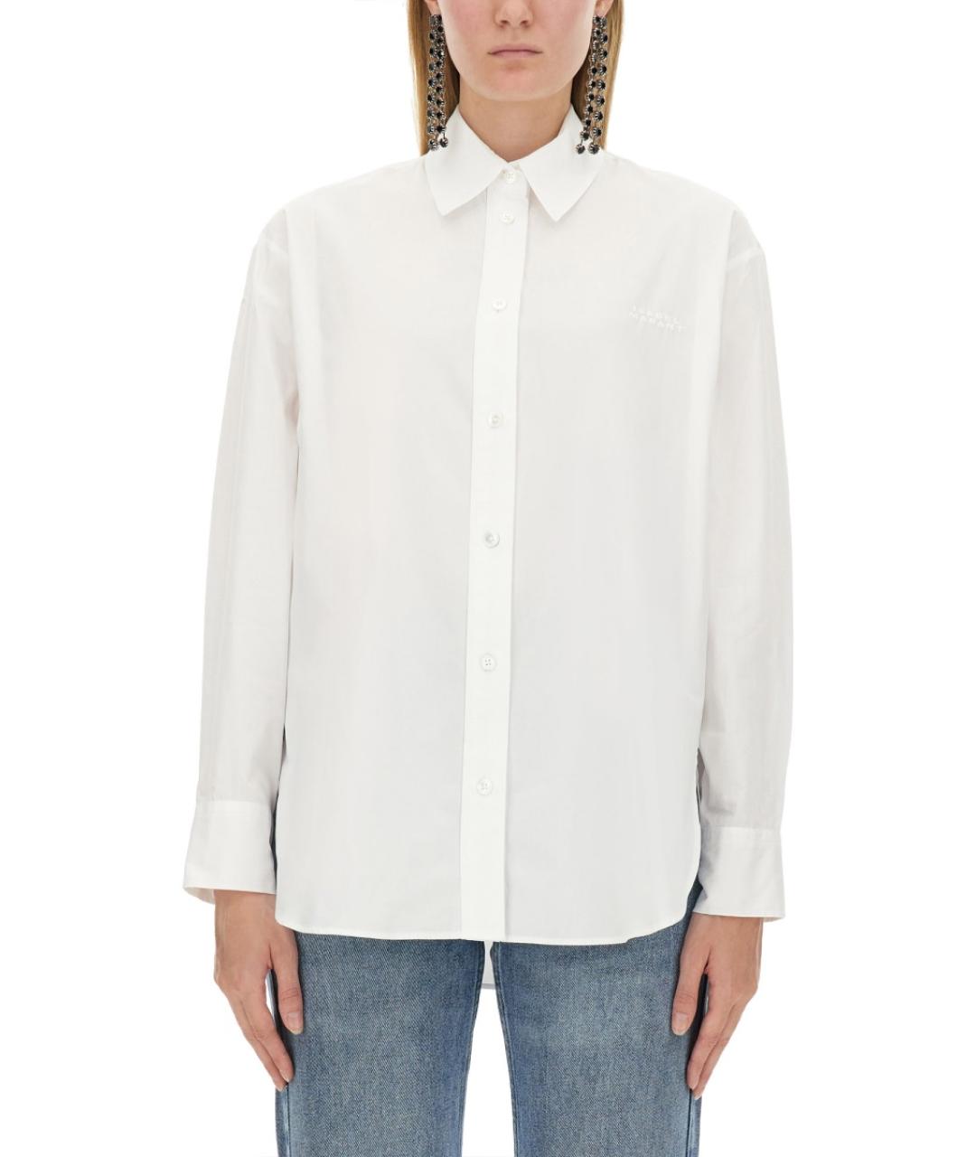 ISABEL MARANT Белая хлопковая рубашка, фото 2