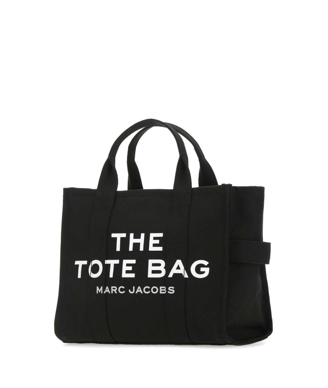 MARC JACOBS Черная хлопковая сумка тоут, фото 2